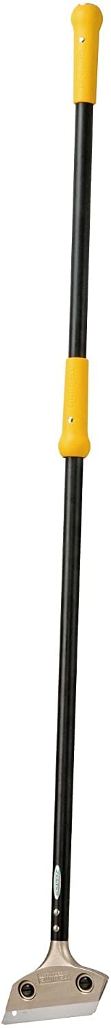 Tajima SCRH1200 "Scrape-Rite" Scraper with 3 Blades, Black/Silver/Yellow, 250 x 1200 mm