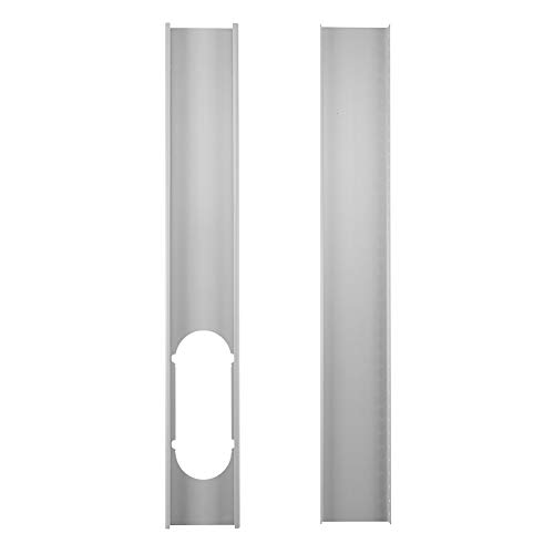 dezirZJjx Window Kit Plate, 2Pcs Window Slide Kit Plate for Portable Air Conditioner 2#