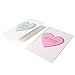 Candy Heart Valentine's Cards with Envelopes, 6 Colorful Designs (5 x 7 In, 12 Pack)