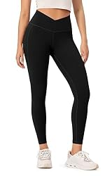 ODODOS Buttery Soft Cross Waist Leggings with
