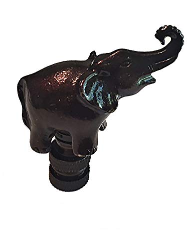 Upgradelights Oil Rubbed Bronze Decorative Elephant Lampshade Finial