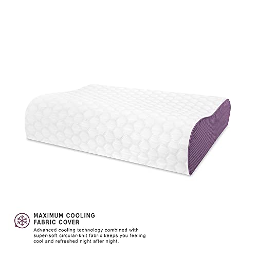 SensorPEDIC Fresh Maximum Cooling Dual Height Contour Memory Foam Bed