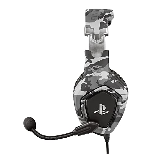Trust Gaming Gxt 488 Forze-G [Officially Licensed For Playstation] Gaming Headset For Ps4 And Ps5 With Flexible Microphone And Inline Remote Control, Over Ear Gaming Headphones - Grey - View 10