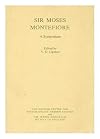 Sir Moses Montefiore : a symposium / edited by V.D. Lipman