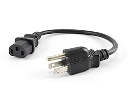 CablesOnline Short 3-Conductor PC Power