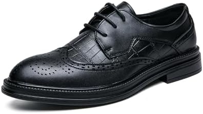 ECCO‎ Mens Black Leather Wingtip Brogue Oxford Dress Shoes 372 Size 10.5 EU 44 ECCO Men main image 2