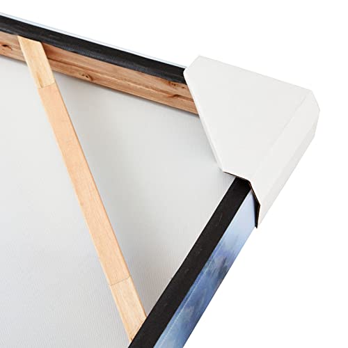 100 Pack Picture Frame Corner Protectors for Shipping Art, Adjustable