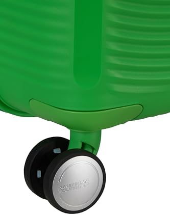 Soundbox - Valise Cabine 55 x 40 x 20/23 cm - Trolley Rigide pour EasyJet & la Plupart des Compagnies Aériennes, Extensible, 35.5/41L, (Grass Green)