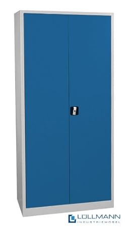 Flügeltürenschrank Schrank Stahl Stahlblech Lagerschrank Aktenschrank