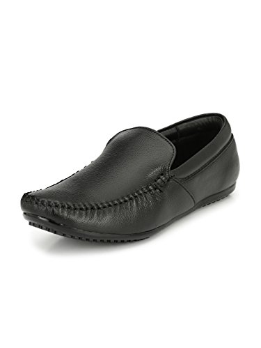 Men Black Genuine Leather Formals