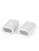 uxcell 1/4-inch Wire Rope Aluminum Sleeves Clip Fittings Cable Crimps 20pcs