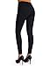 Bamans Womens Dress Pants,High Waisted Workout Leggings For Women,Office Skinny Lined Leggings,Black