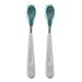 OXO Tot Feeding Spoon Set with Soft Silicone- Aqua