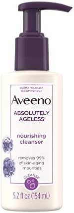 aveeno positively ageless daily exfoliating cleanser
