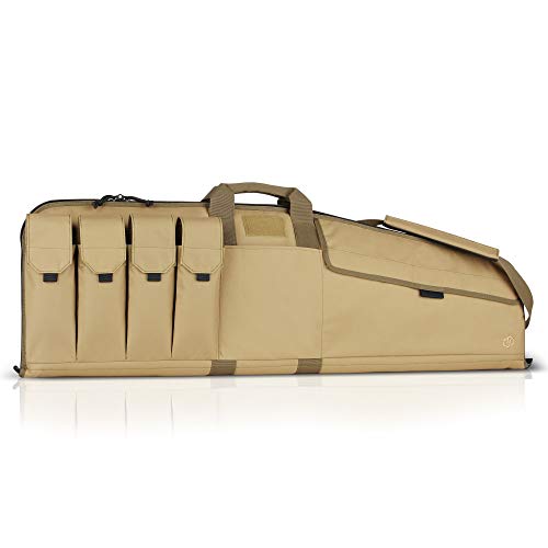 Savior Equipment The Patriot 42" Single Rifle Gun Tactical Bag - Flat Dark Earth Tan