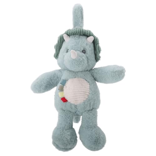 Linzy 10" Dinosaur Baby Stroller Toy – Soft Dinosaur Plush Stuffed Animal with…