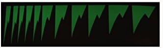 Guitar 18Z Shark Fin I Frets Inlay Decal sticker Luminous