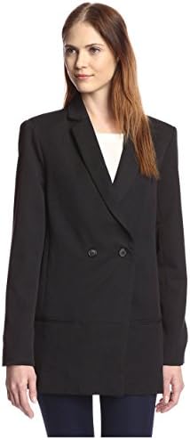 Six Crisp Days Women's Tailored Blazer, Black, M