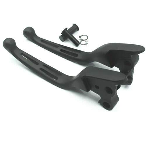 USA Shipping Pair Black Brake Clutch Levers Motorcycle For Harley FLHR Electra Street Glide Touring