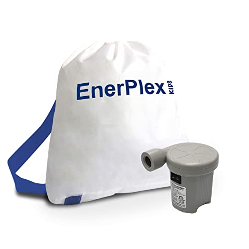 EnerPlex Kids Inflatable Travel Bed with High Speed Pump, Portable Air