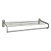 MODONA 24” Wall Mounted Towel Rack – Satin Nickel - 5 Year Warrantee