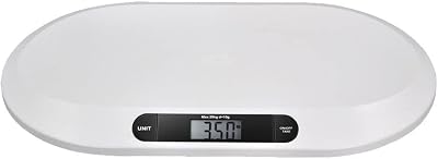WDRENTOOL 20kg Electronic Baby Scale for Infants & Pets - Digital LCD