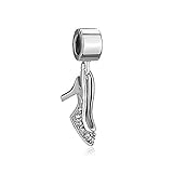 CharmsStory Highheeled Shoe Charms Dangle Beads For Bracelets