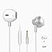 Earbud Headphones Earphones Microphone HD Voice In-Ear Metal HD Stereo Bass earpods For iPhone iPad iPod Google Samsung LG HTC