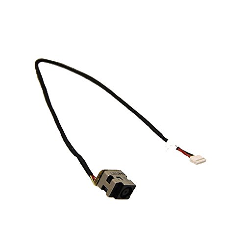 New Ac Dc-in Power Jack w/Cable Harness Connector Socket for HP Pavilion 35070QP00-600-G 35070SN00-600-G G72 P/N 35070SU00-H59-G G72-A30EM G72-B49WM G72-C55DX G72-B60US G72-B61NR G72-B62US G72-B63NR G72-B66US G72-B67US