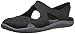 crocs Women's Swiftwater Wave W Flat, Black, 7 M US