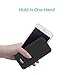 Moxnice Power Bank 10000mAh Slim Portable Charger Built-in Micro USB Cable External Battery Charger Pack Fast Charger Compatible iPhone& Android Devices (Black)