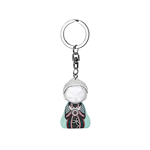 LITTLE BUDDHA Buddha Key Ring 4.5 cm The Only Impossible Journey