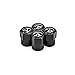EVPRO Tire Valve Stem Caps 4 Pack Black Fit for Infiniti Accessories