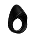 Black Widow Cock Ring, Rechargeable, Vibrating, Silicone, Adult Sex Toy, Black