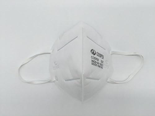 50 Pack of Cooper CP-2007 Disposable Anti Dust Smog Filter Mask Particulate Respirator