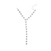 SUNSCSC Boho Punk Stars Crystal Rhinestone Golden Silver Chain Choker Necklace for Women Girl (Y Stars Silver 609)