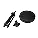 Kuyal Drum Throne Folding Percussion Drum Stool with Anti-Slip Feet-Black(Drum Seat)