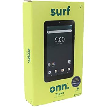 Amazon Com Onn Surf 7 Android Tablet 9 0 Pie 16gb 1 3ghz Quad