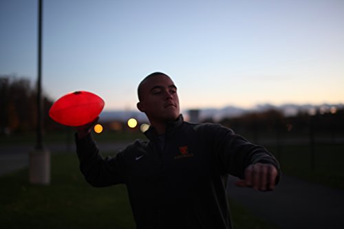 Kan Jam Illuminate Ultra-Bright LED Light-Up Glow Football (Full Size and Weight)