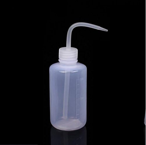 HUAJI 250ml Capacity WhiteTransparent Garden Flowers Watering Squeeze Bottle
