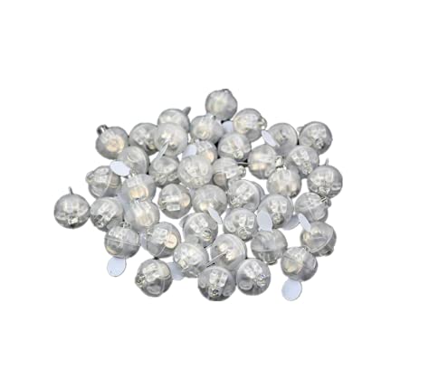 Small White Individual Wireless LED Lights for Balloons, Cake Decoration, Wedding (Pack of 10)