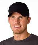 Yupoong 6533 Unisex Adult Flexfit Ultrafibre Cap Black L/XL