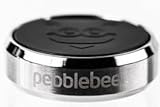 Pebblebee Finder Bluetooth Tracker for Keys, Phone, Pets, and More - 2 Pack Black Gunmetal