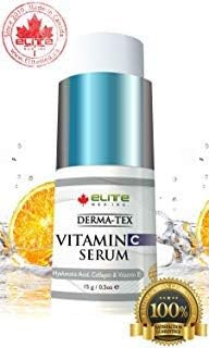 Vitamin C Serum Hyaluronic Acid Collagen & VIT E Skin Care - Derma-Tex C Plus 15g