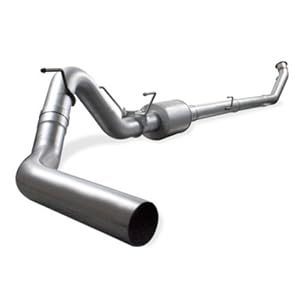 2. aFe 49-02002NM ATLAS Aluminized Steel Turbo-Back Exhaust System for Dodge Diesel Trucks L6-5.9L