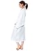 Simplicity, Unisex Cotton Waffle Spa Robe, One Size, White