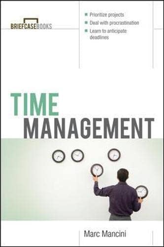 Time Management Paperback – April 28, 2003