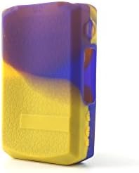 CEOKS for Vaporesso Tarot 200w VTC Silicone Case Non-Slip Protective Gel Wrap Skin Case Cover Sleeve Wrap Fits Tarot 200W VTC (Purple/Yellow)