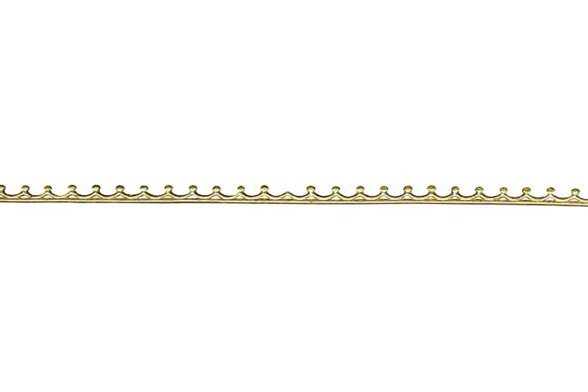 Rayher 3109706 Wax Border 19 cm Pack of 2 Gold
