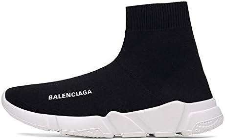 Unisex Breathable High Top Sports Shoes New Womens Ladies Sneakers Trainers Sock Runners Comfy Speed Knit Gym Shoes